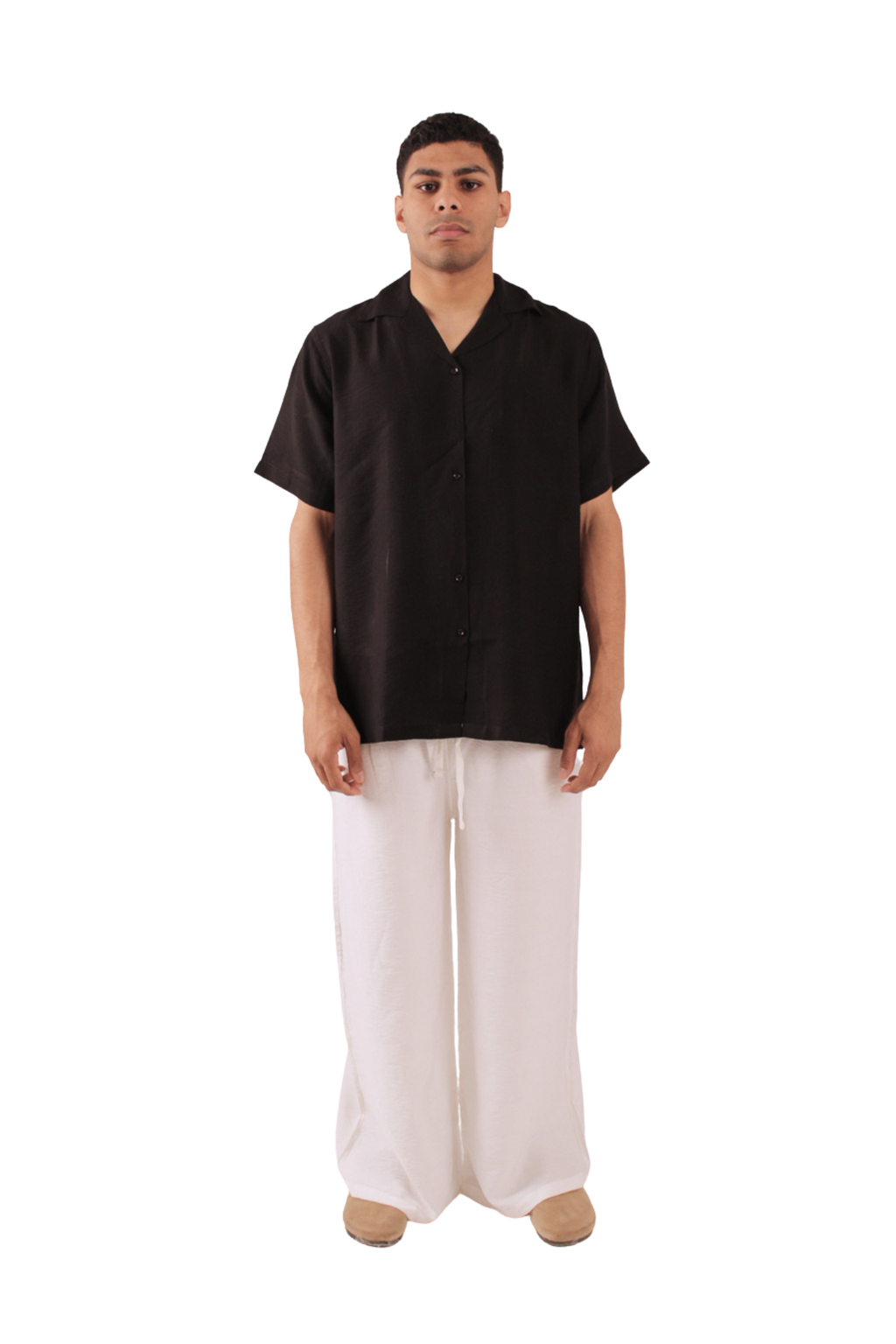 Black Linen Shirt