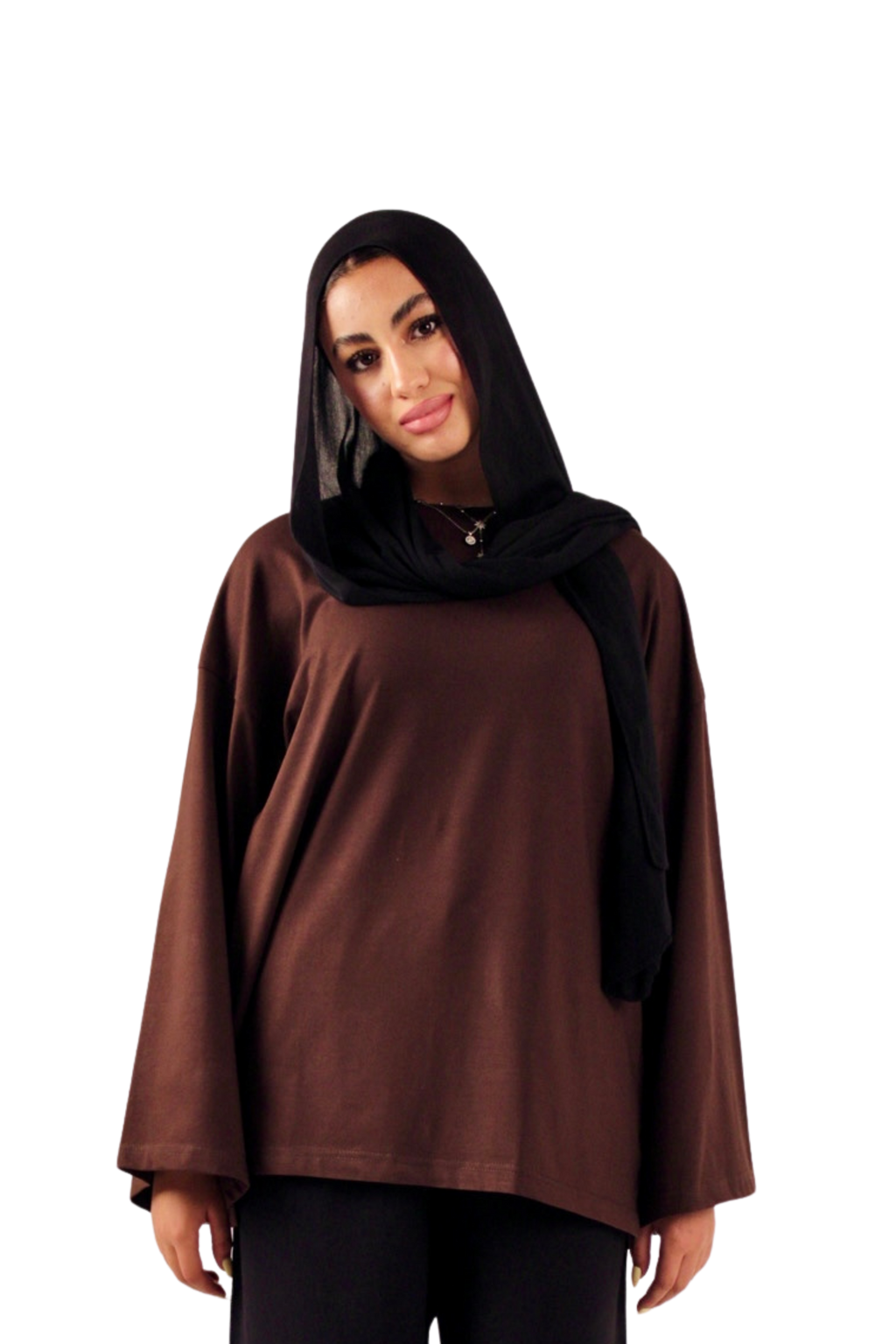Brown Long Sleeved Tshirt
