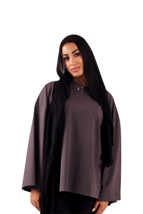 Charcoal Long Sleeved Tshirt