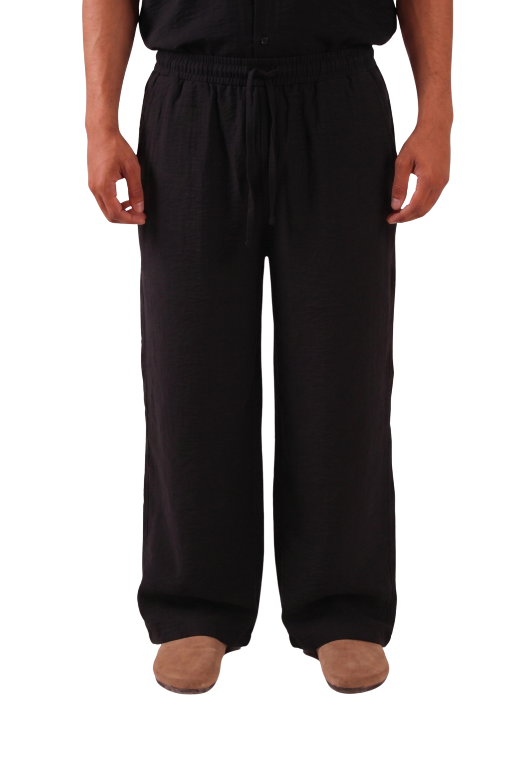 Black Linen Pants