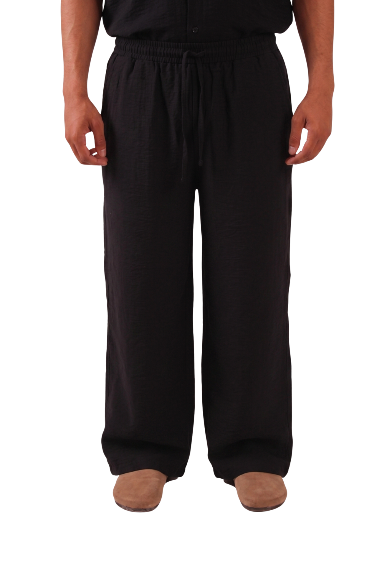 Black Linen Pants