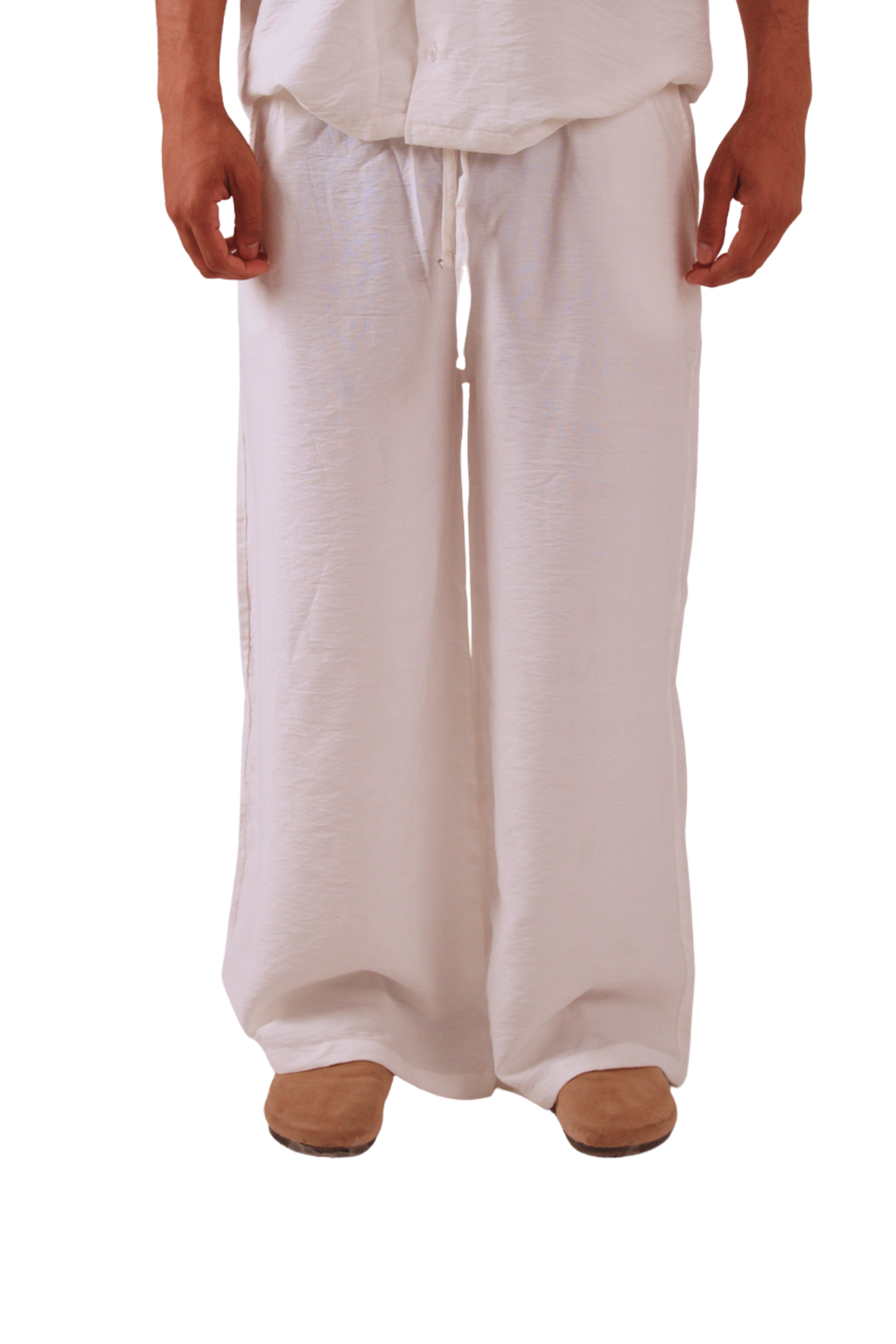 White Linen Pants