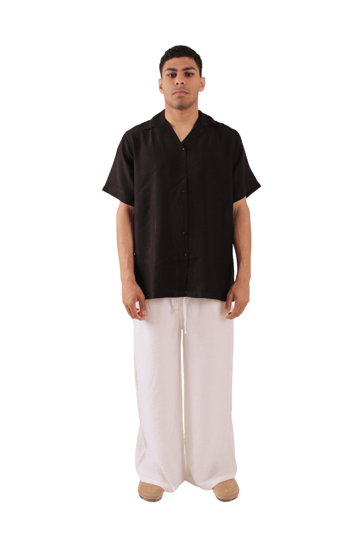 Black Linen Shirt