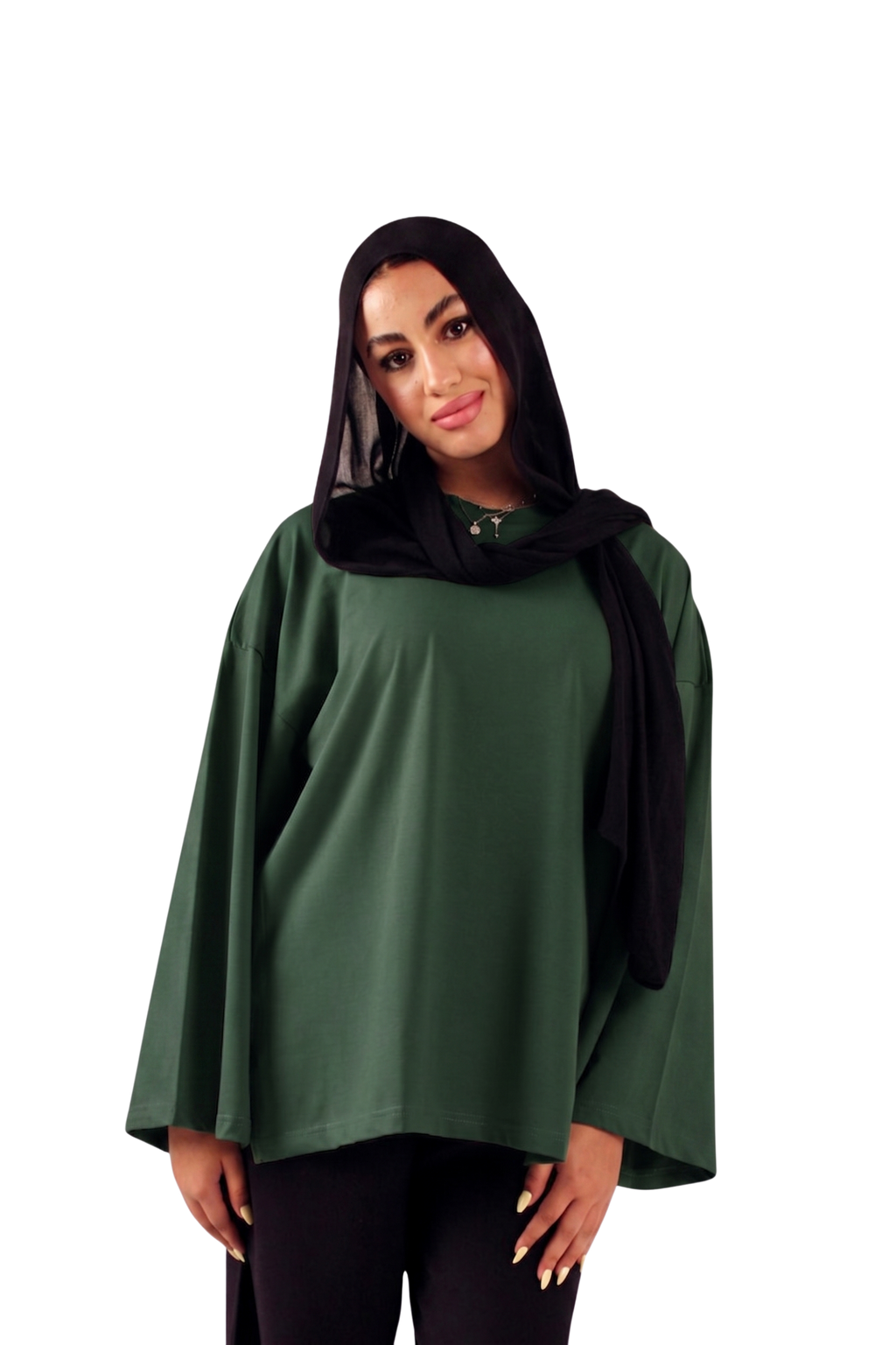 Dark Olive Long Sleeved Tshirt