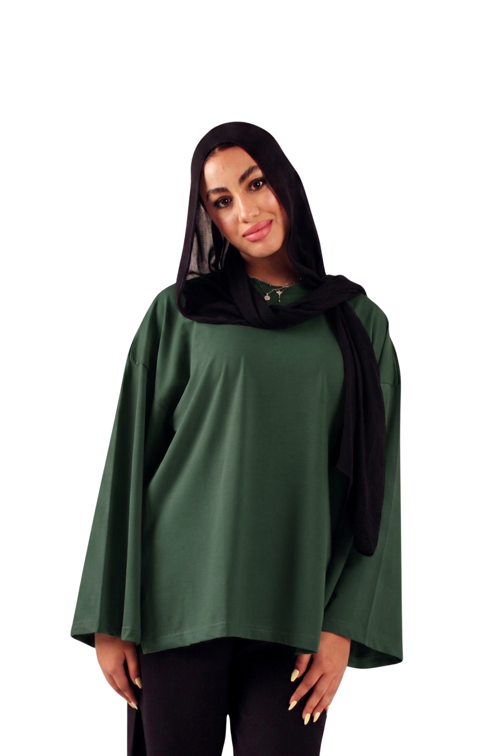 Dark Olive Long Sleeved Tshirt