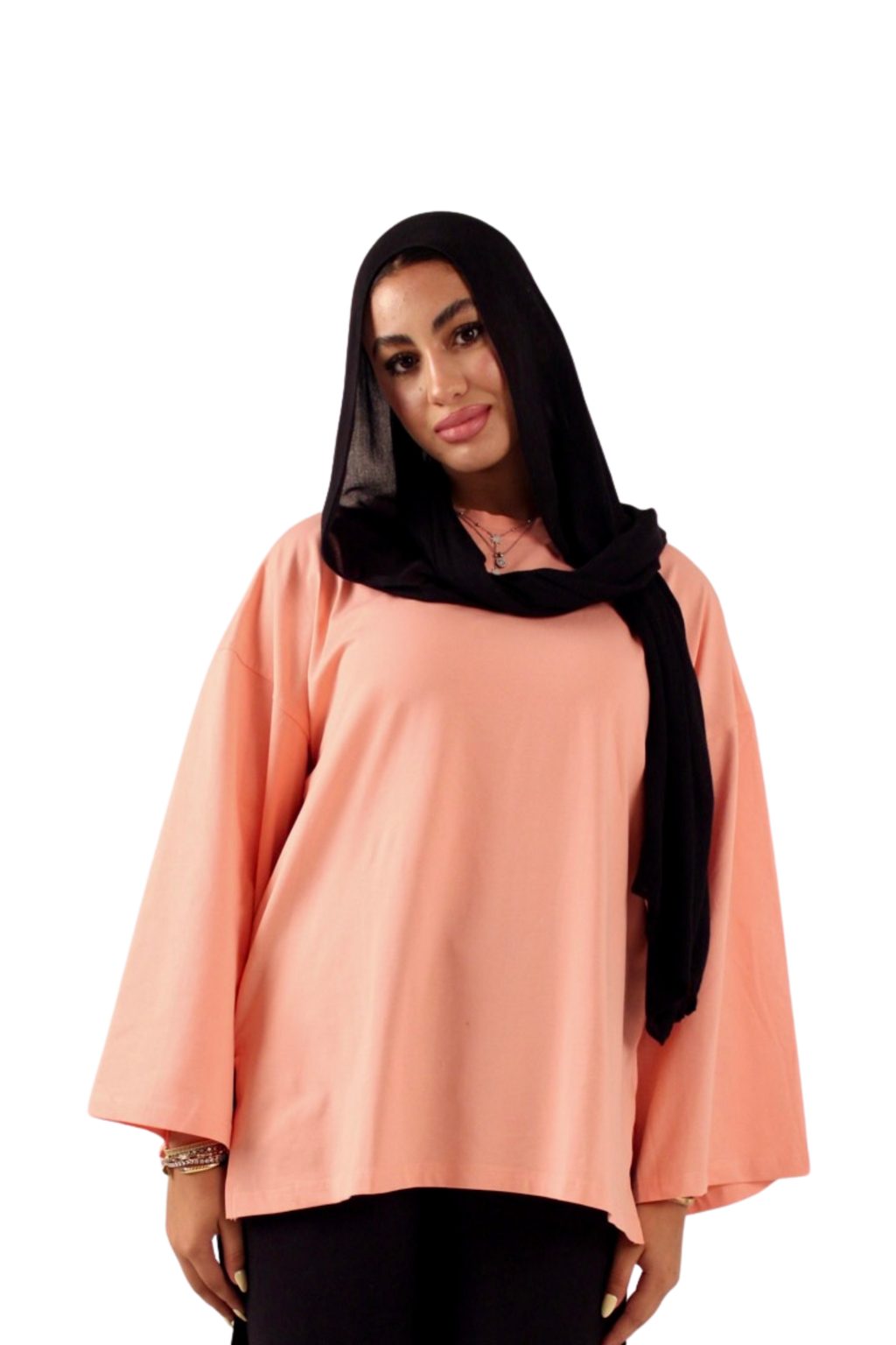 Peach Long Sleeved Tshirt