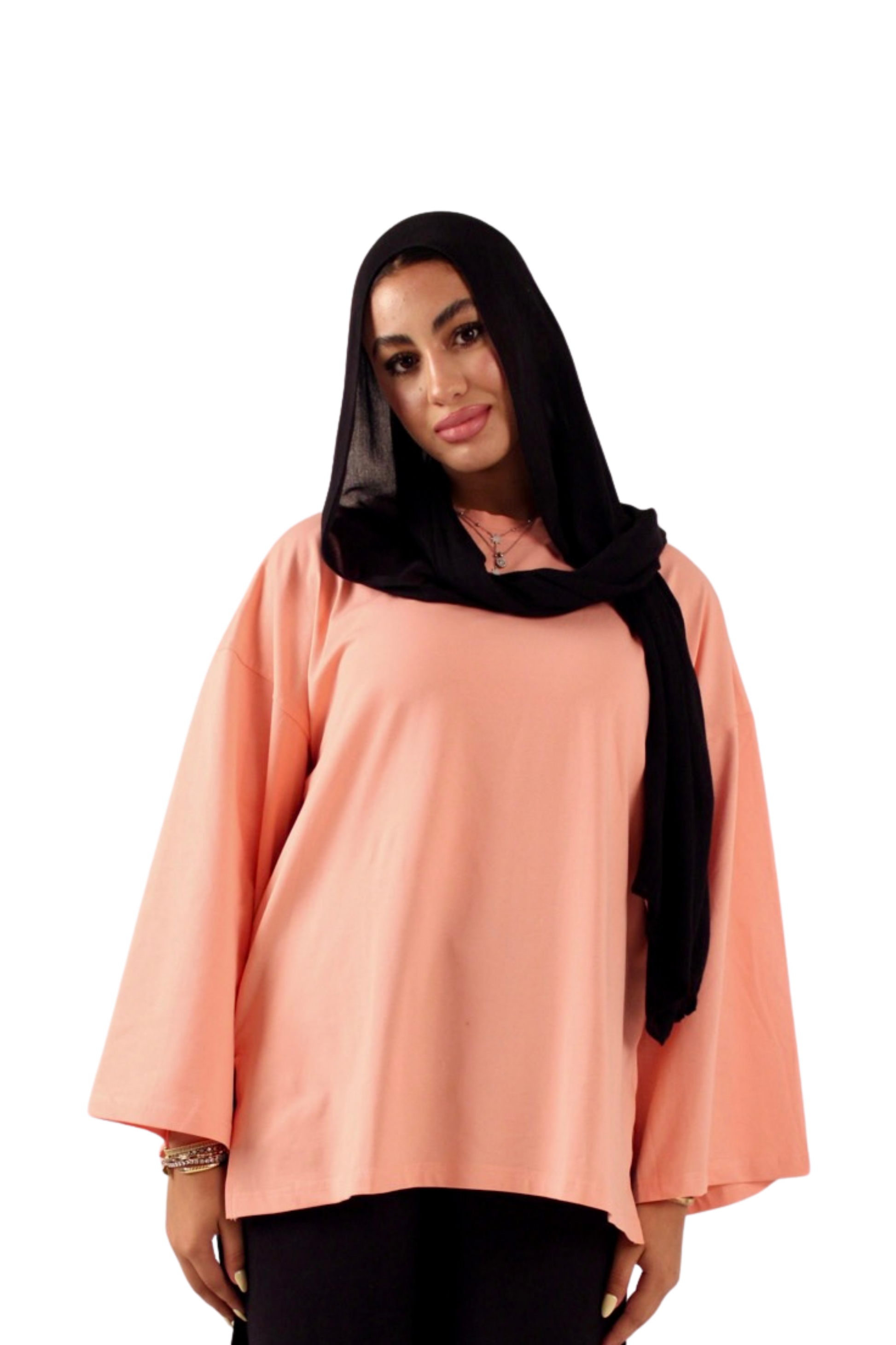 Peach Long Sleeved Tshirt