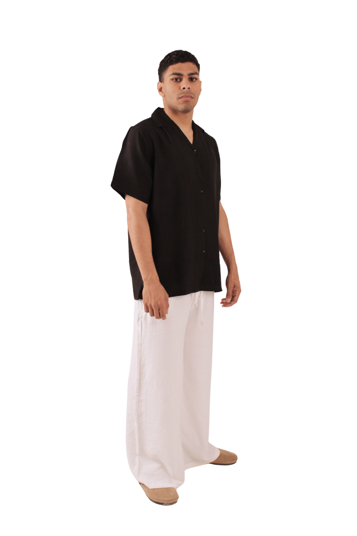 Black Linen Shirt