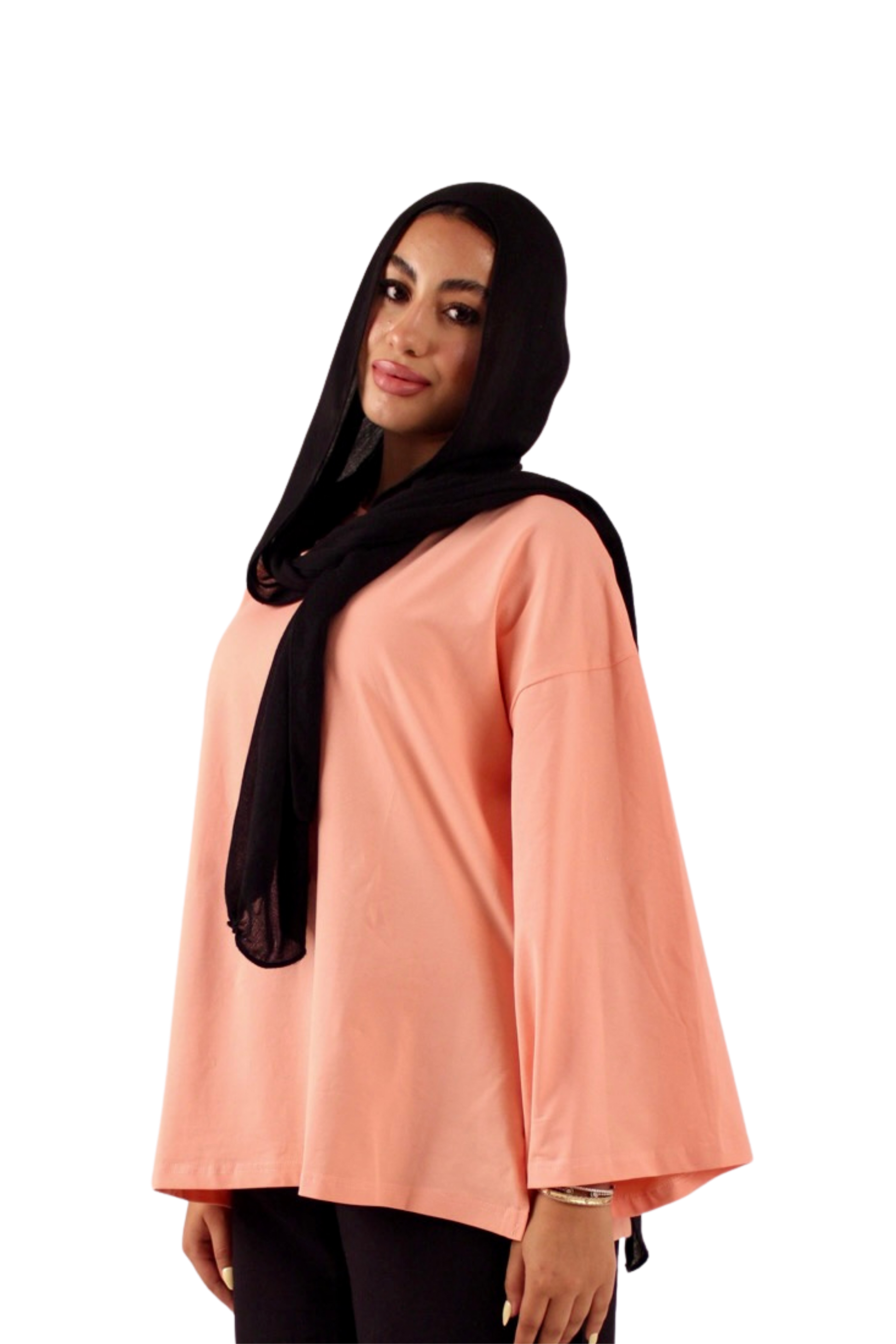 Peach Long Sleeved Tshirt