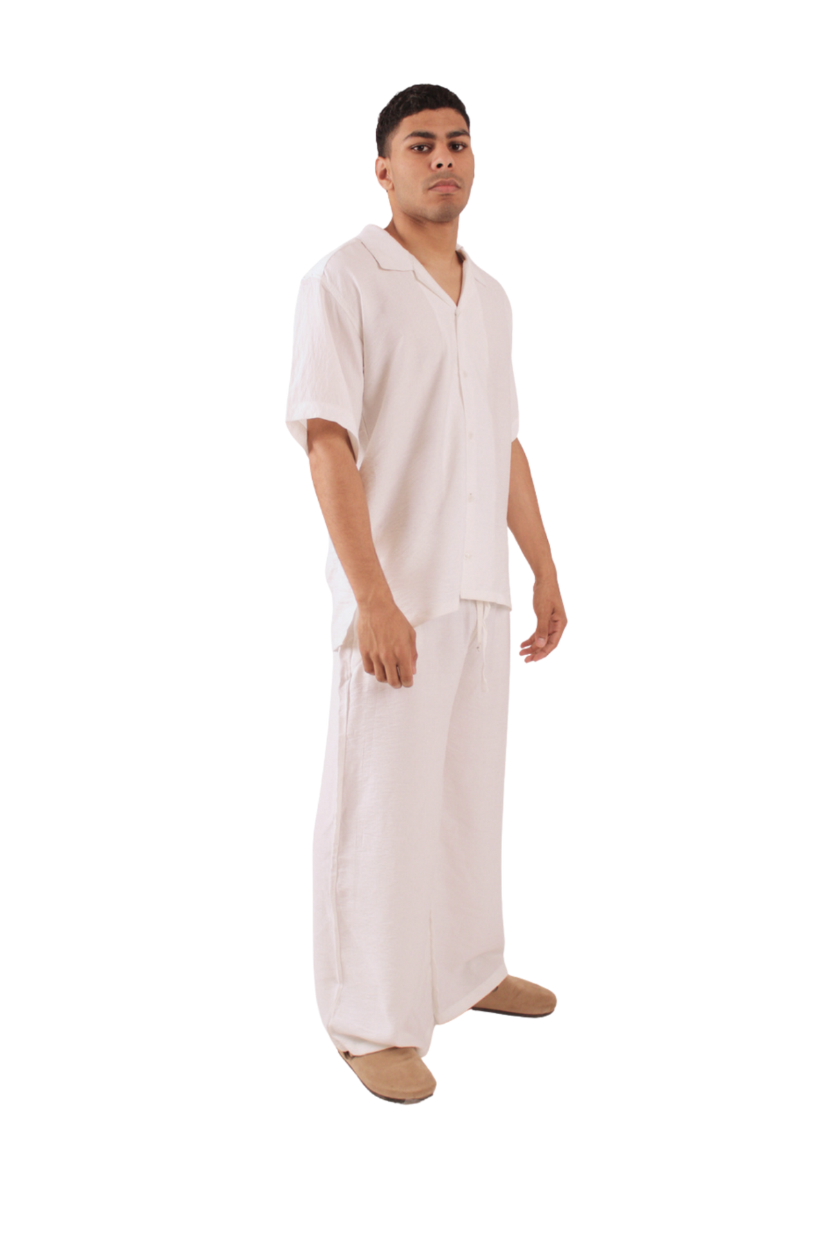 White Linen Shirt