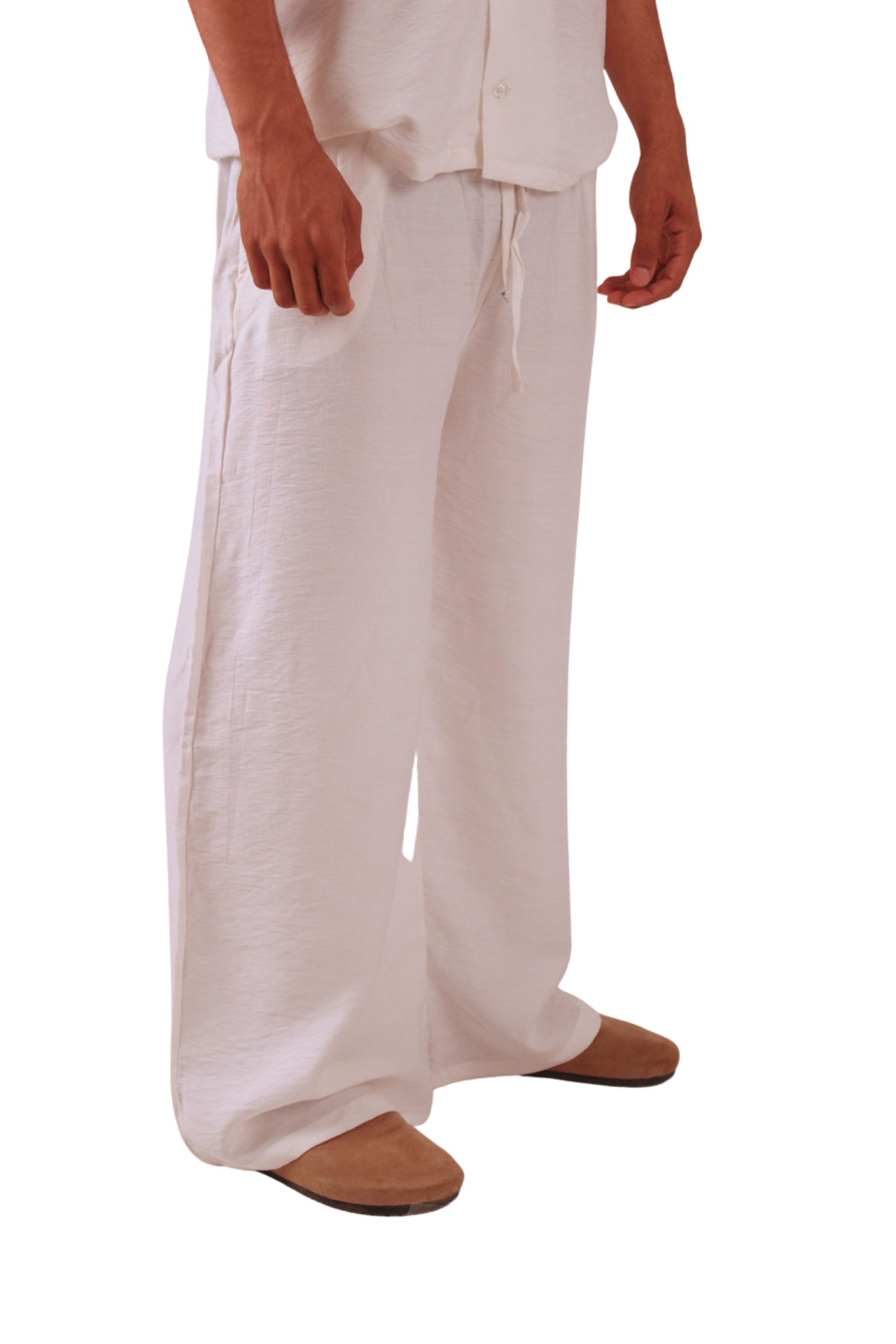 White Linen Pants