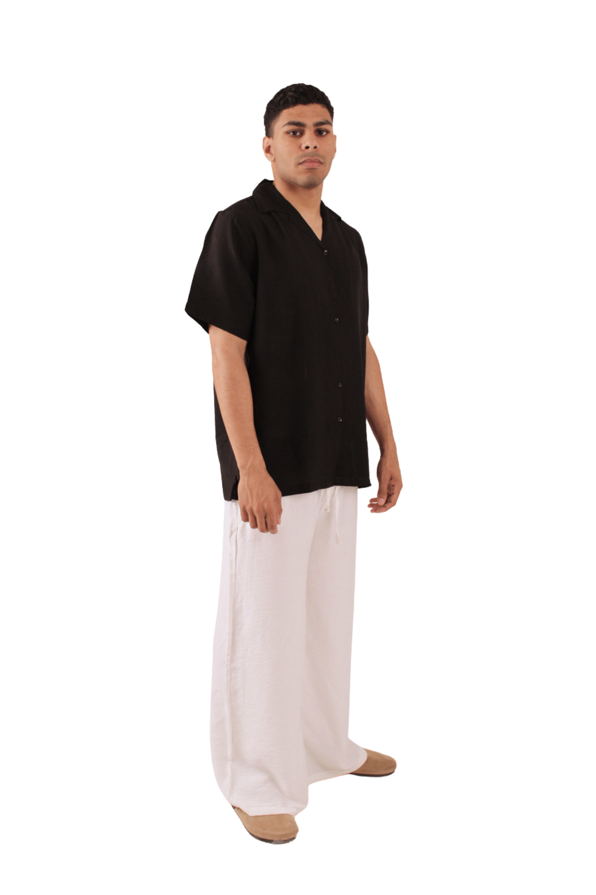 Black Linen Shirt