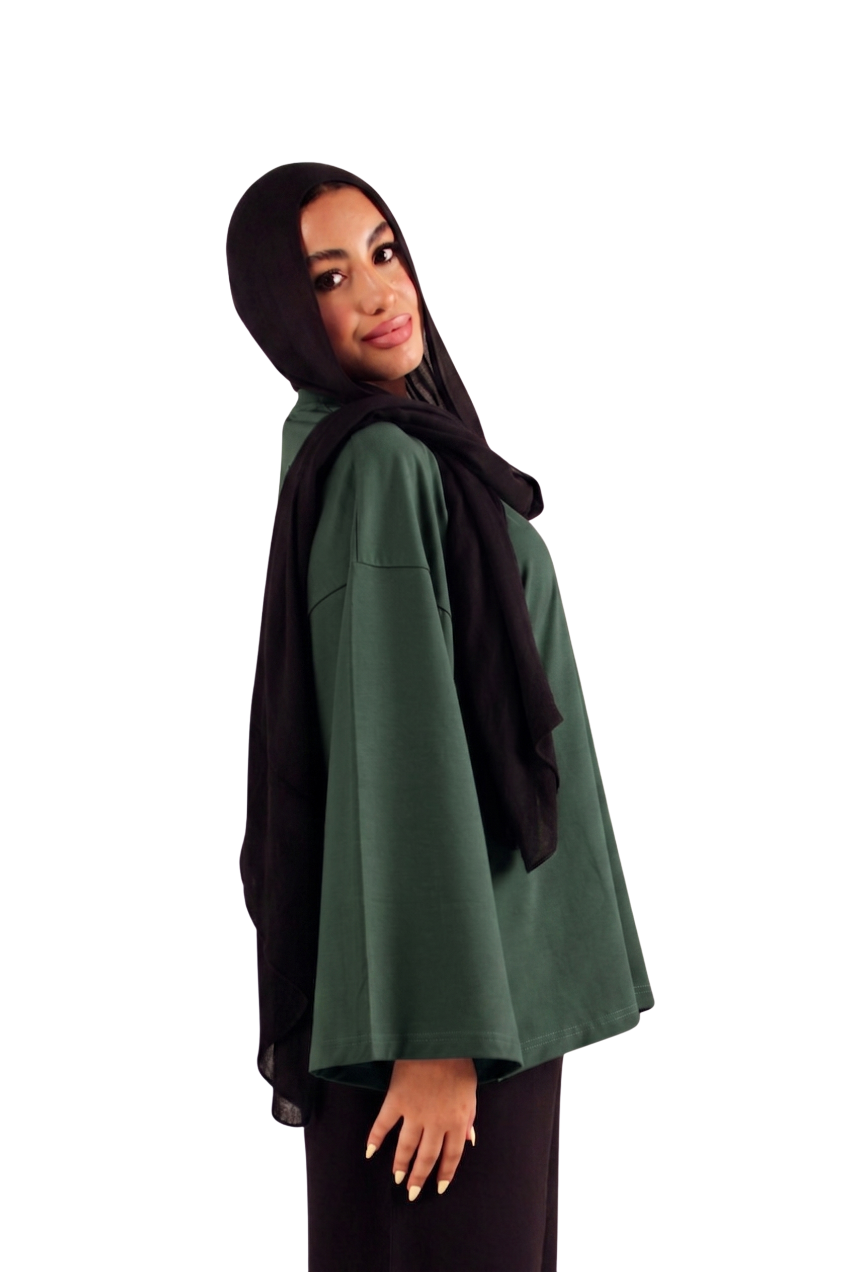 Dark Olive Long Sleeved Tshirt