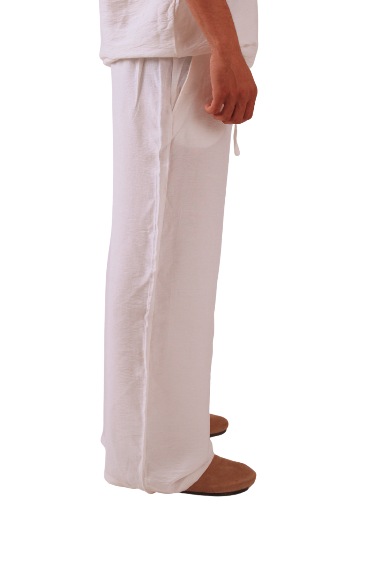 White Linen Pants