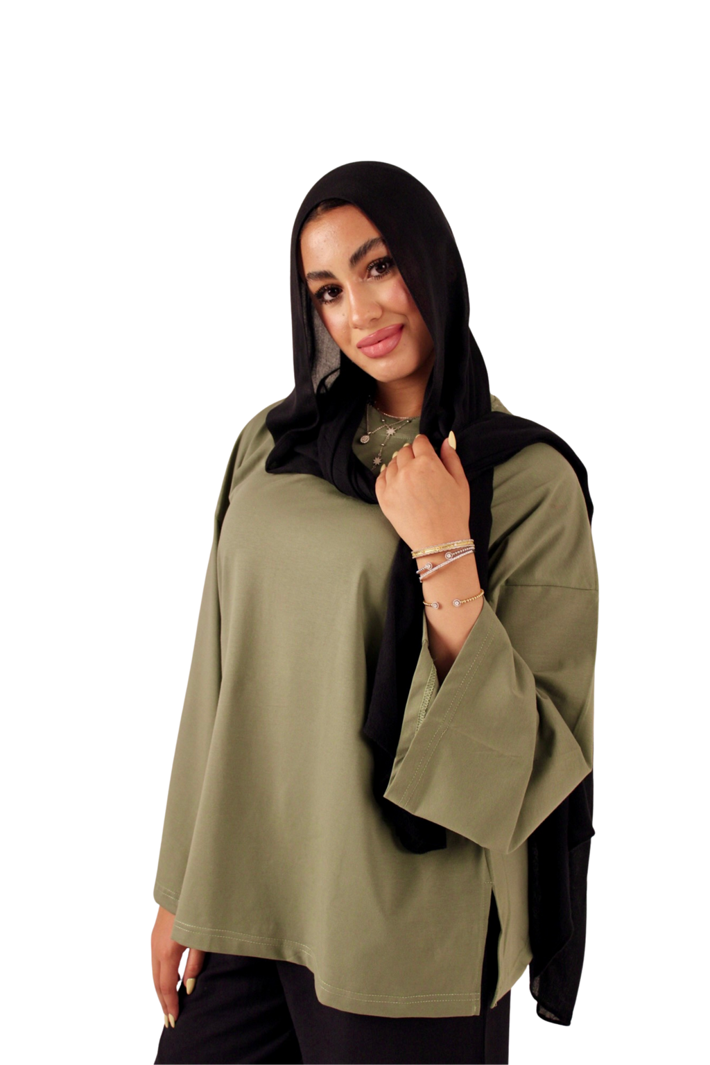 Olive Long Sleeved Tshirt