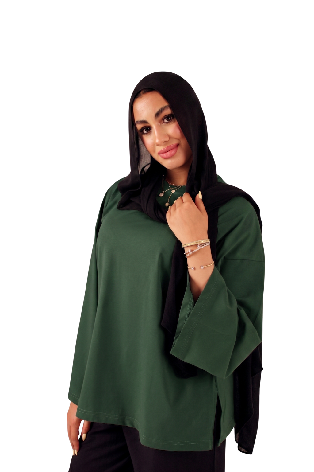 Dark Olive Long Sleeved Tshirt