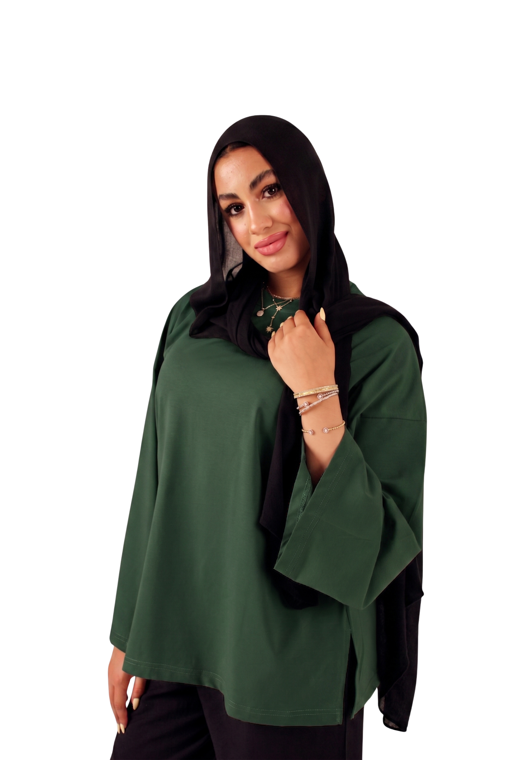 Dark Olive Long Sleeved Tshirt