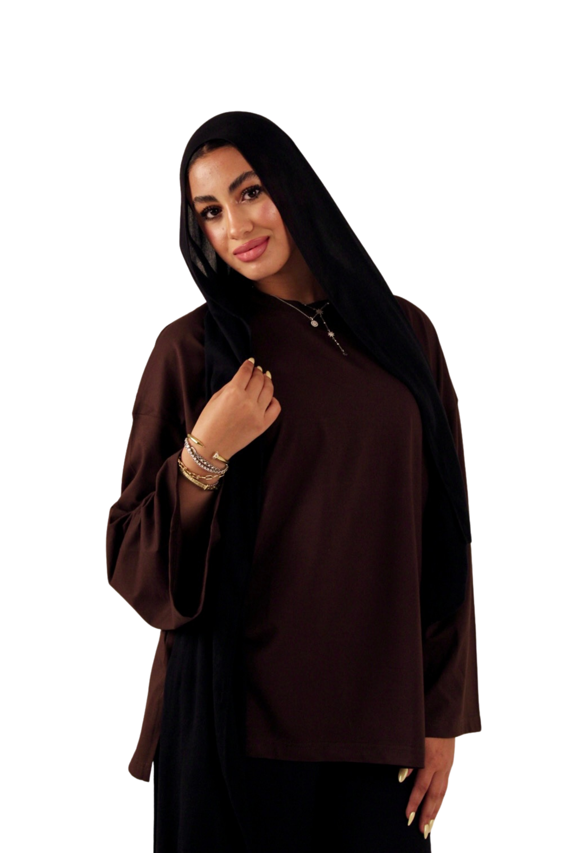 Brown Long Sleeved Tshirt