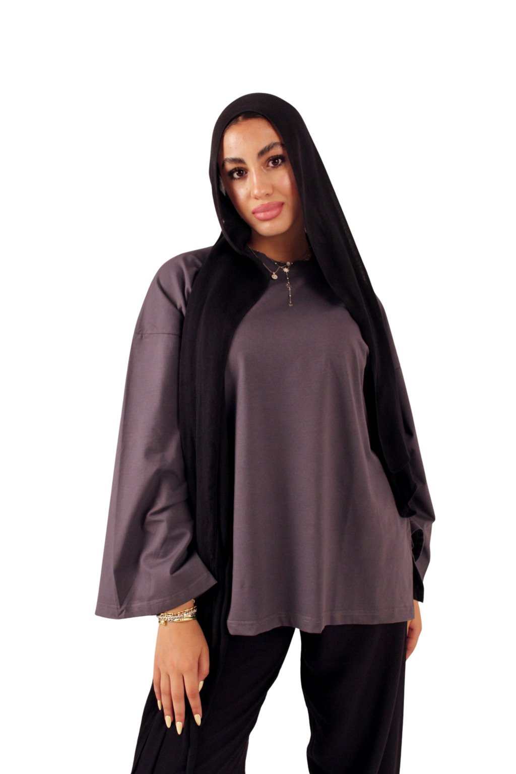 Charcoal Long Sleeved Tshirt