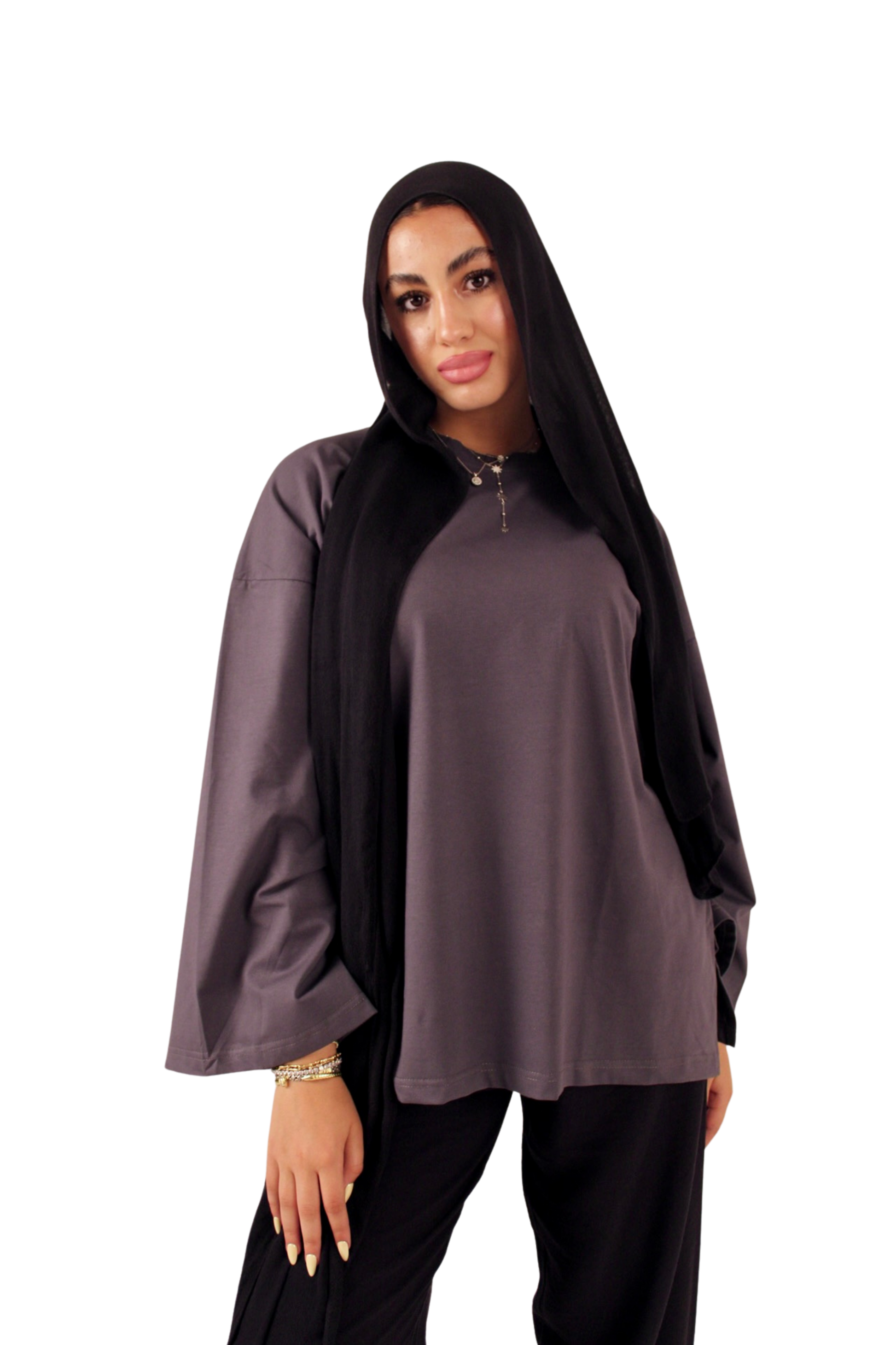 Charcoal Long Sleeved Tshirt