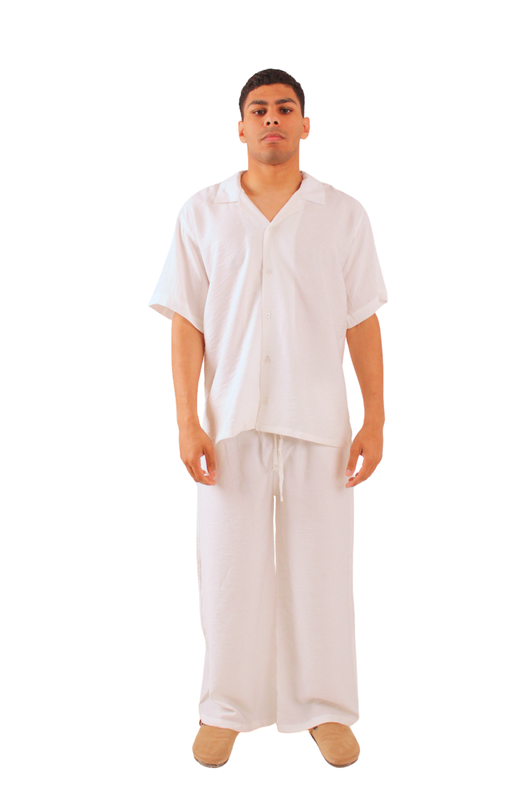 White Linen Pants