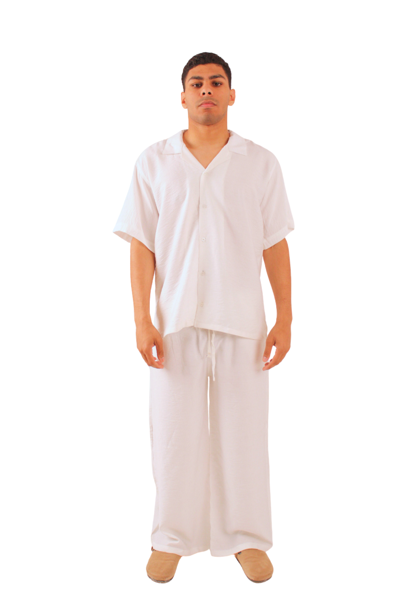 White Linen Pants