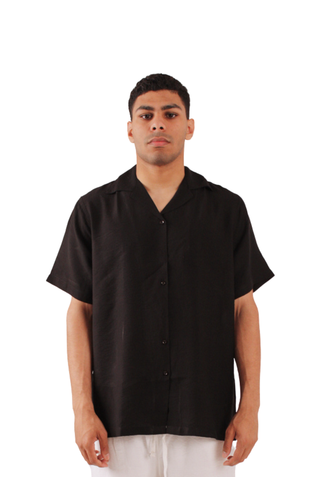Black Linen Shirt