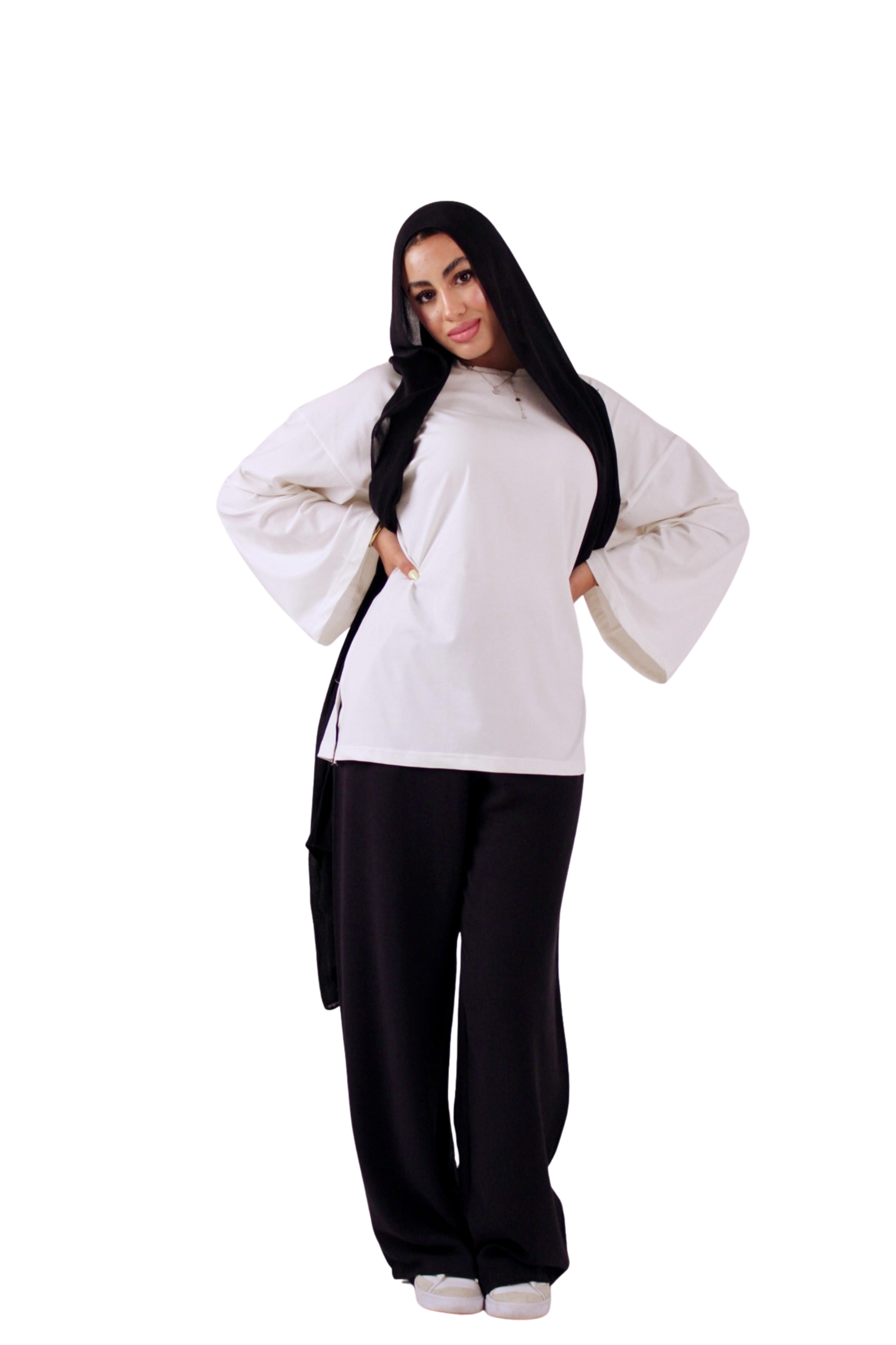 White Long Sleeved Tshirt