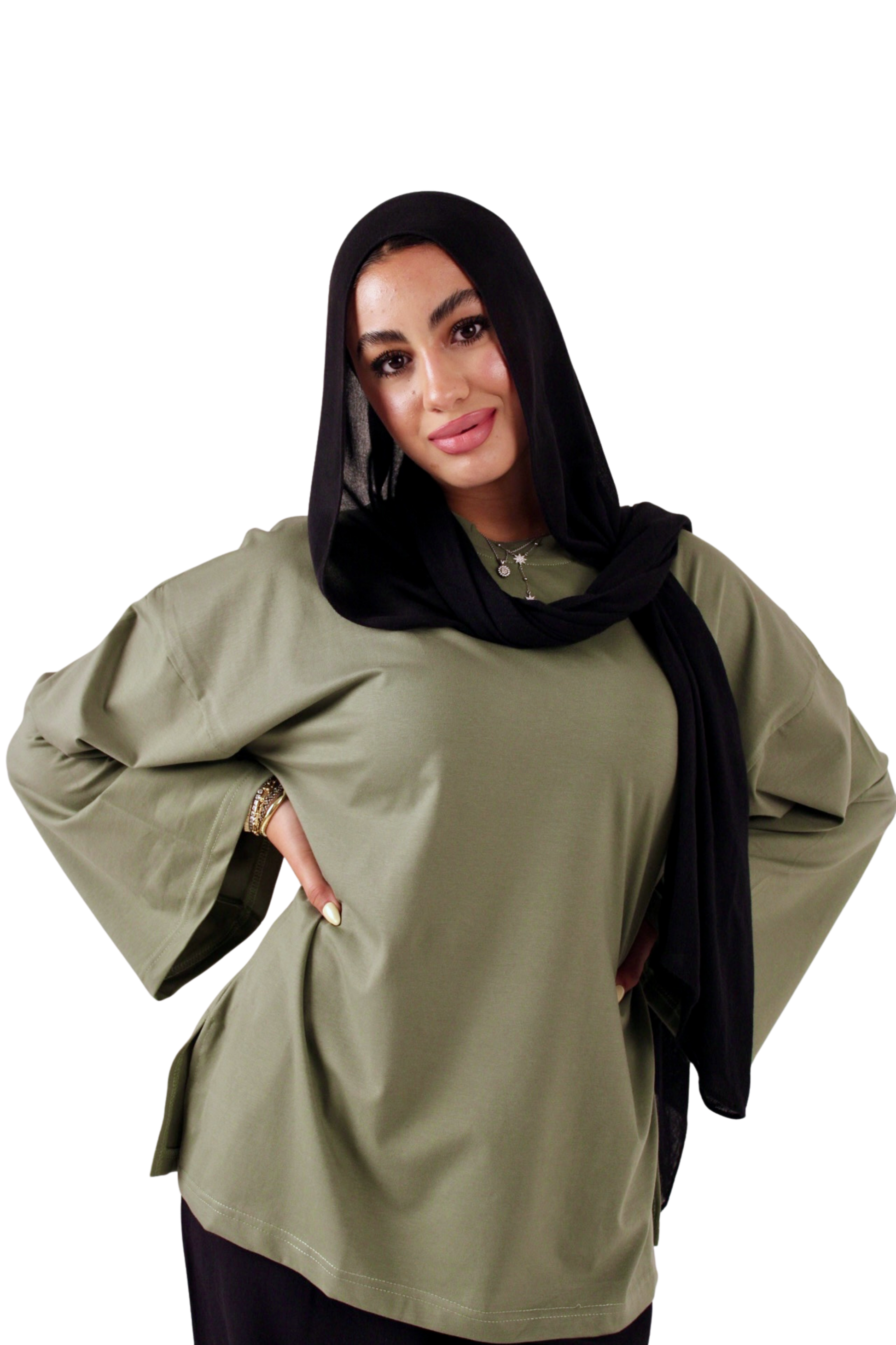 Olive Long Sleeved Tshirt
