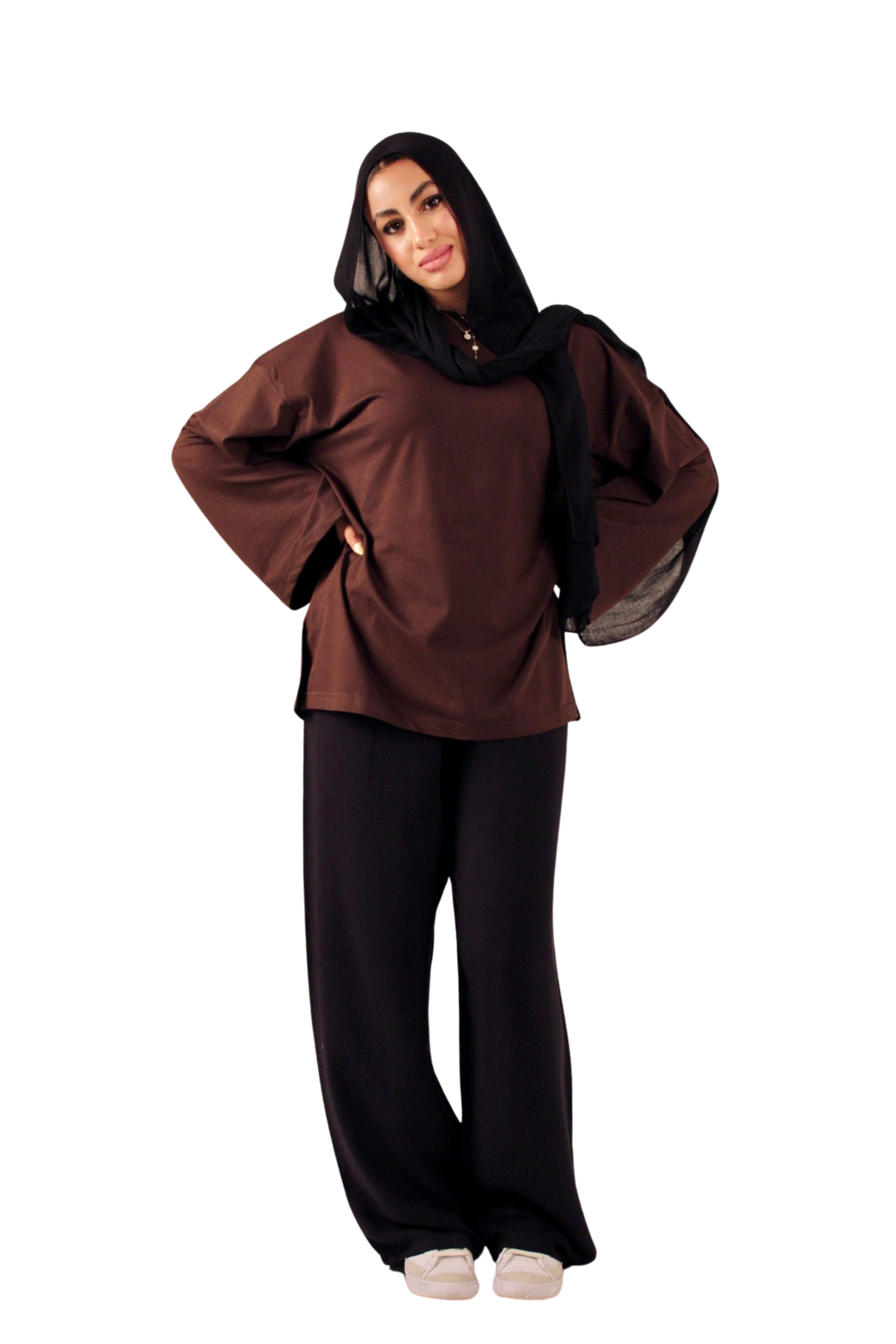Brown Long Sleeved Tshirt