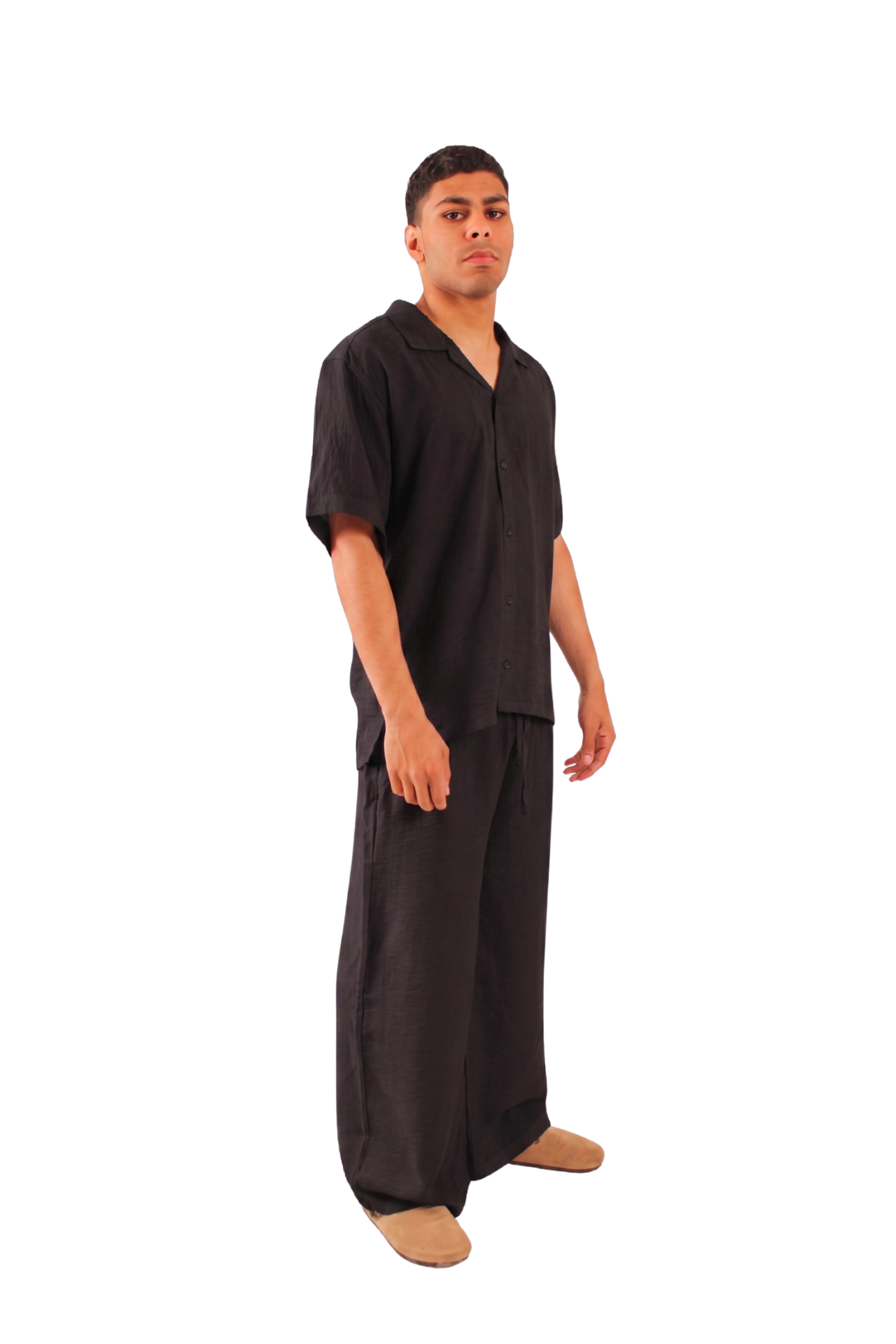 Black Linen Pants