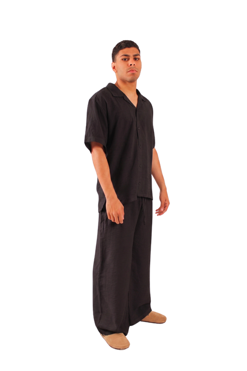 Black Linen Pants
