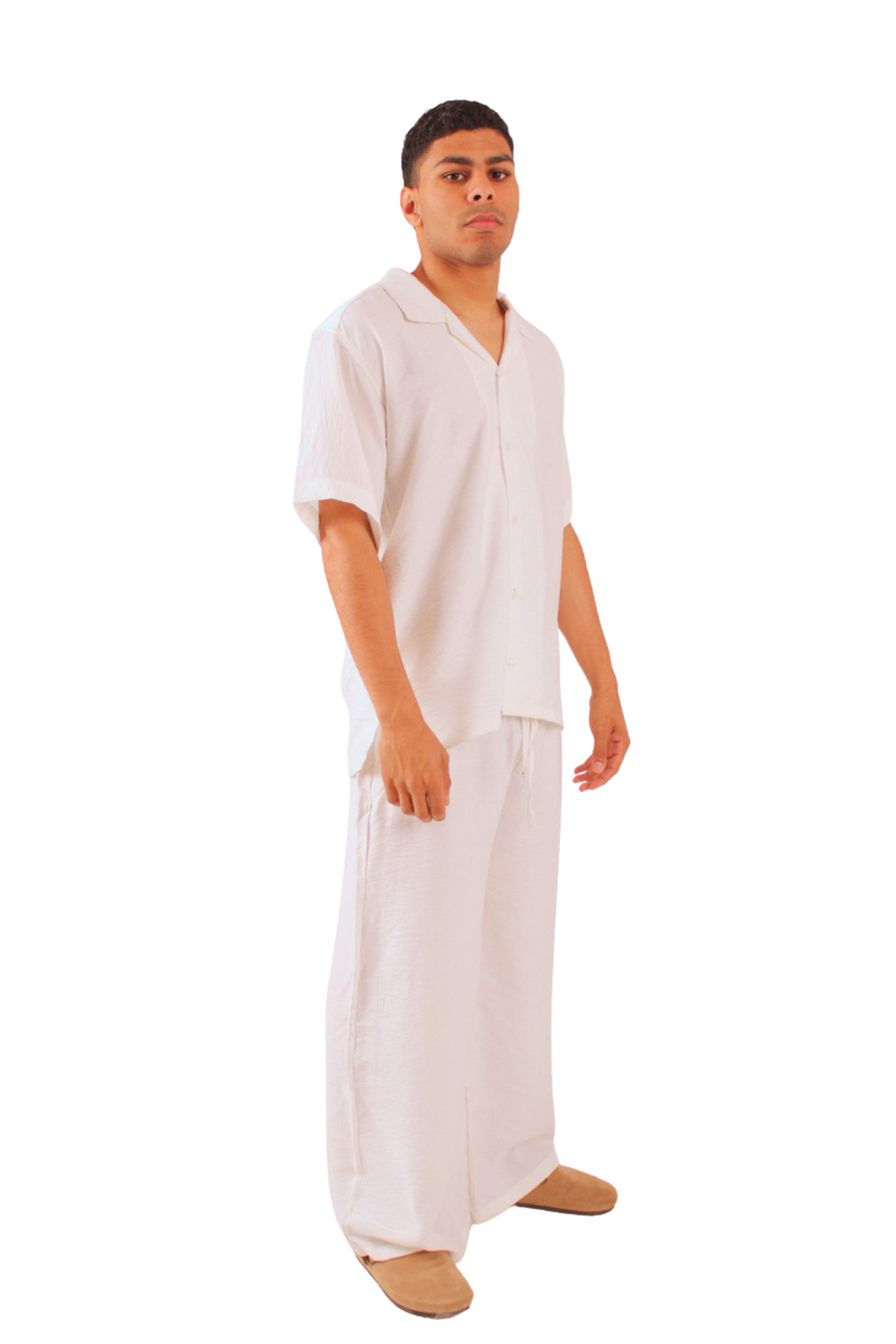 White Linen Pants