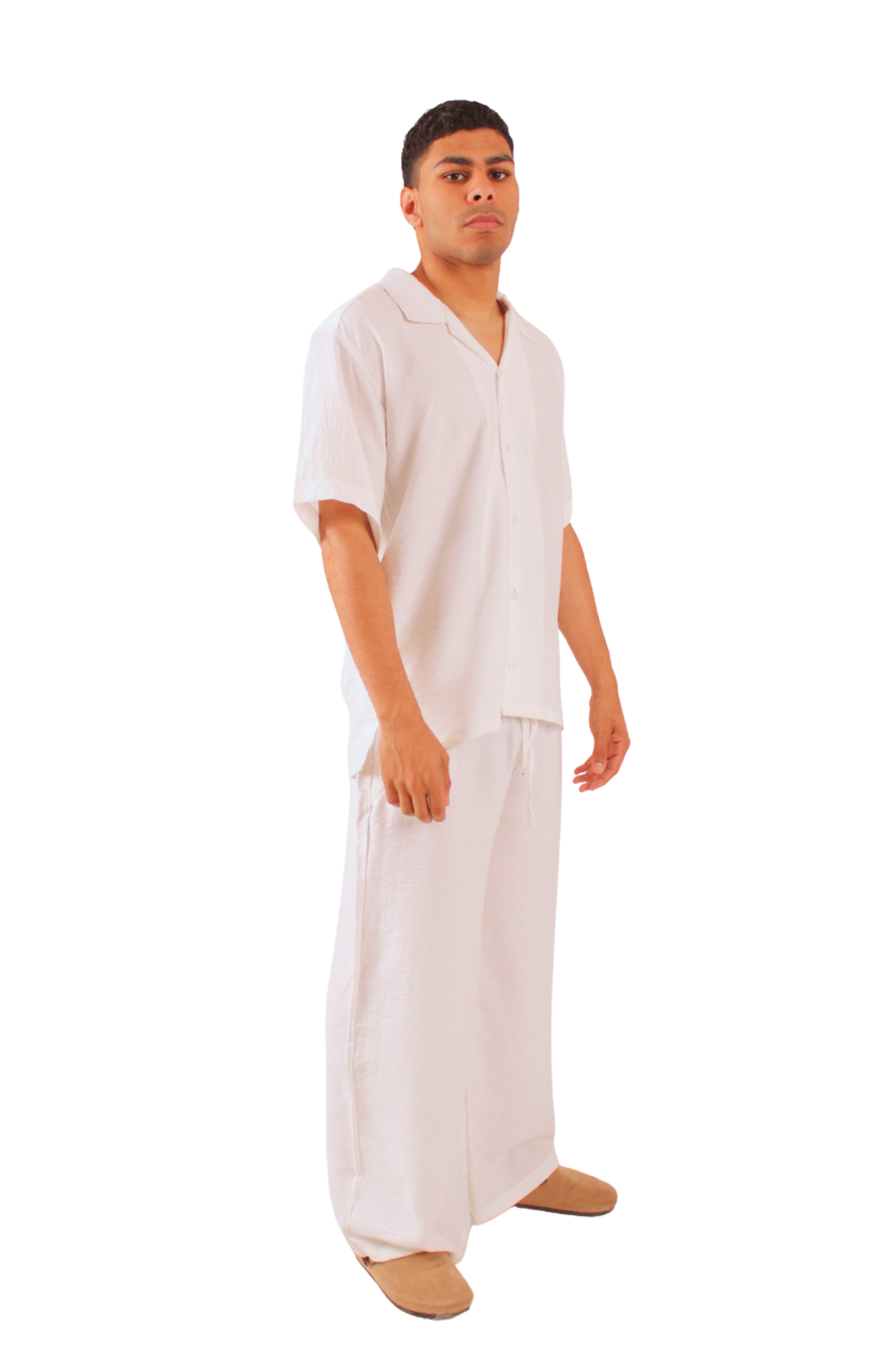 White Linen Pants