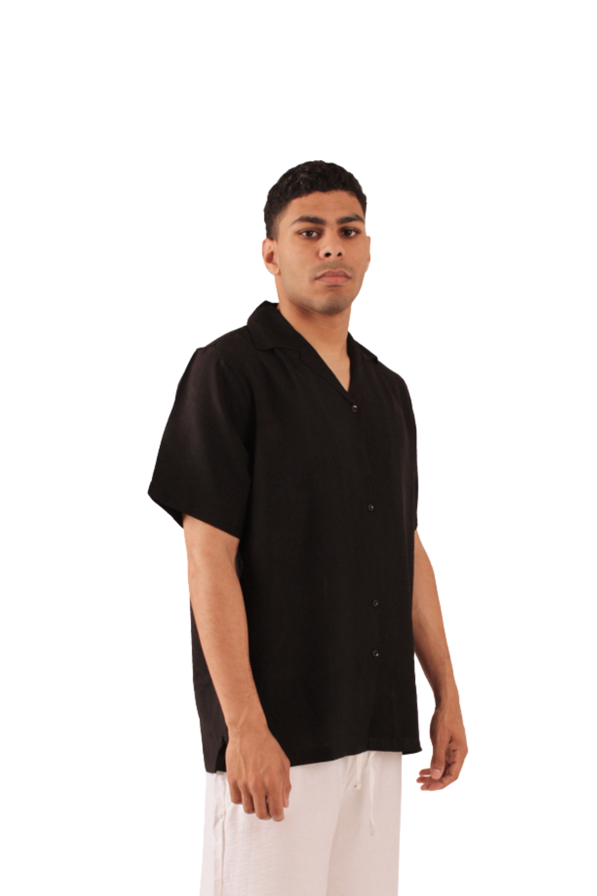 Black Linen Shirt