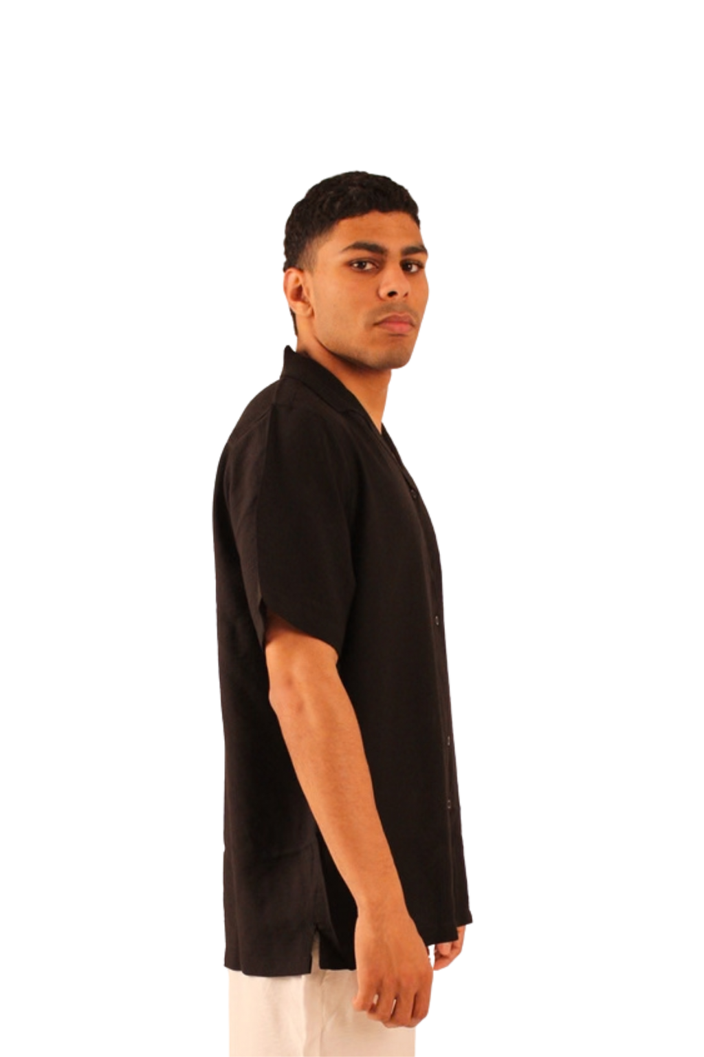 Black Linen Shirt