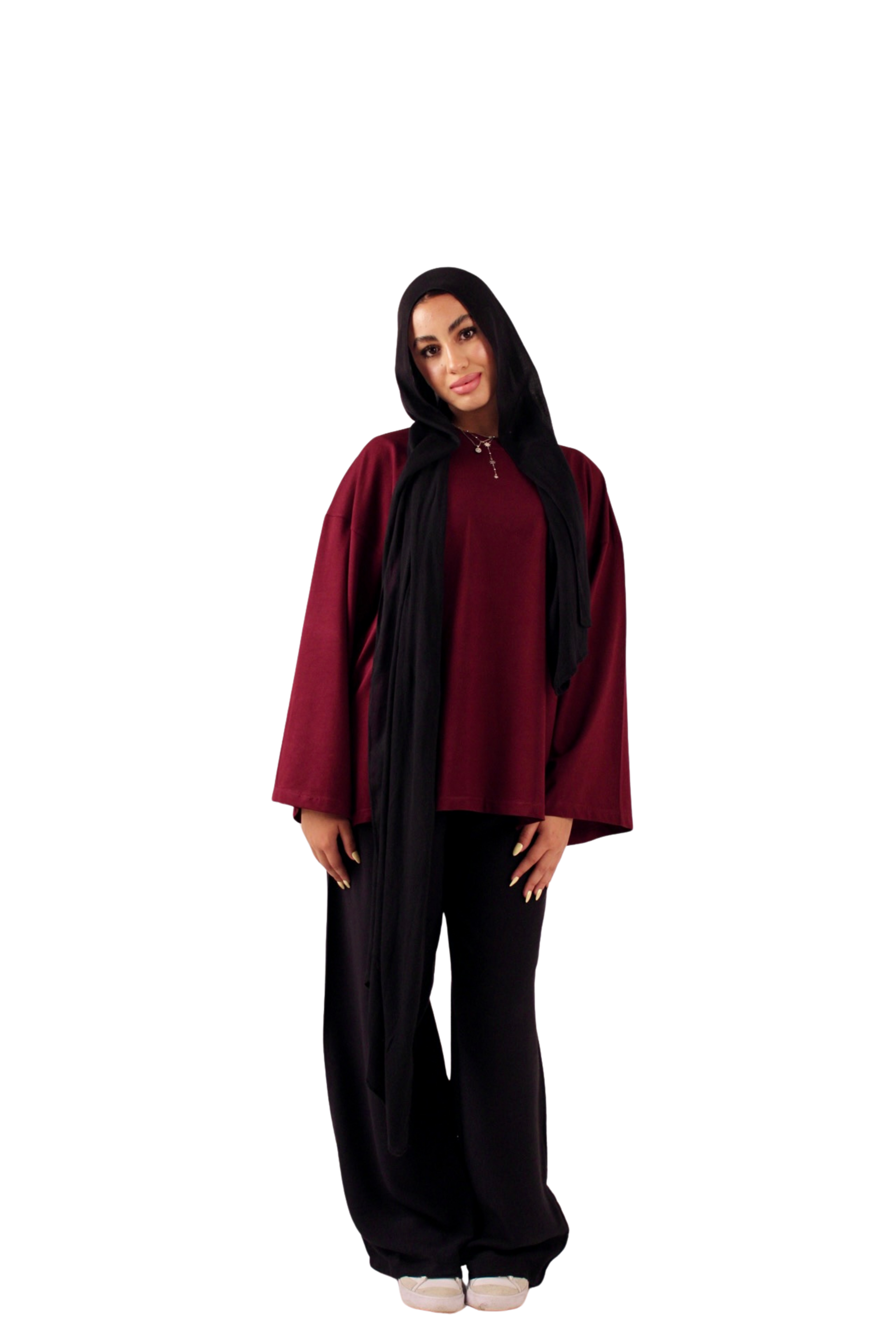 Burgundy Long Sleeved Tshirt