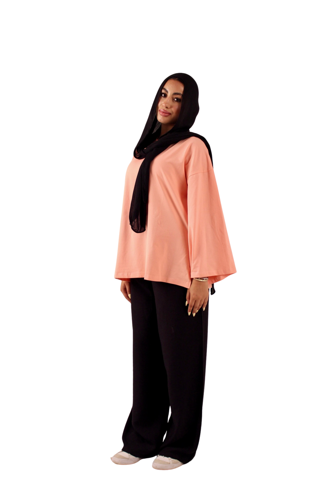 Peach Long Sleeved Tshirt