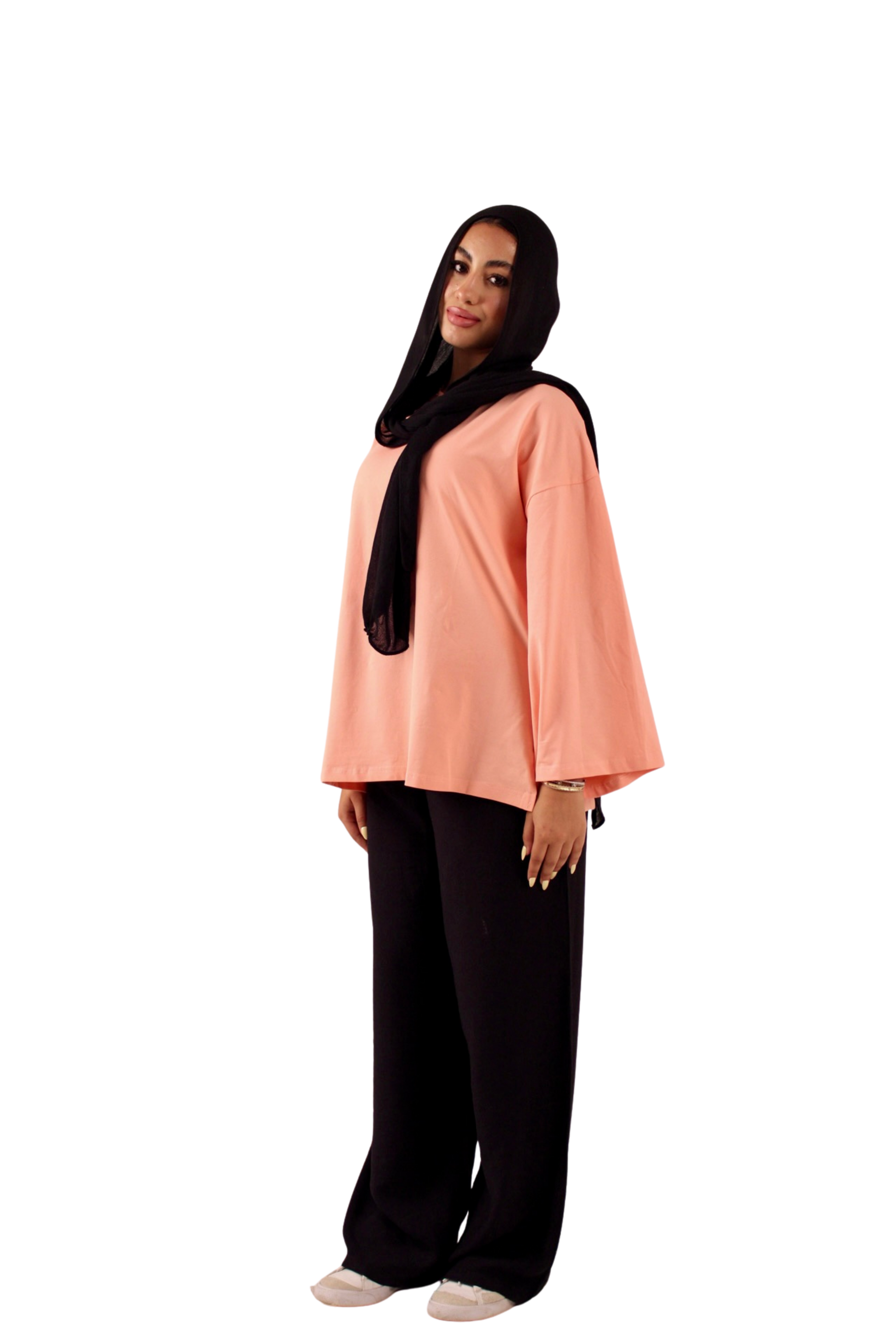 Peach Long Sleeved Tshirt