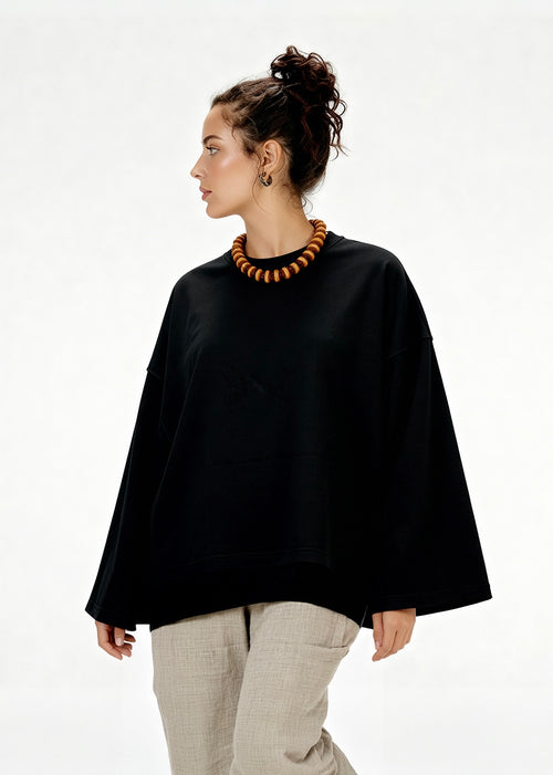 BLACK WINTER LONG SLEEVE TEE