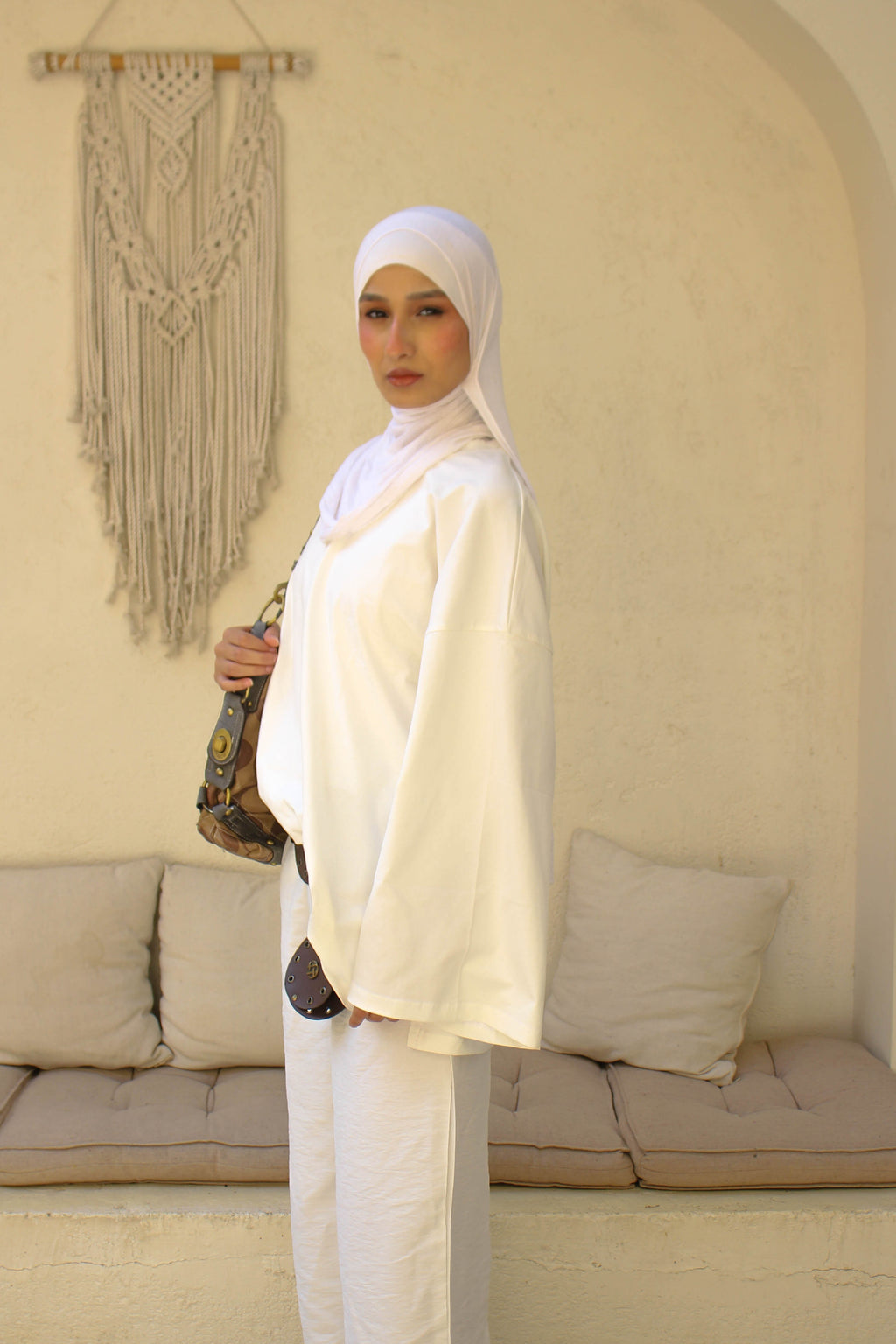 White Long Sleeved Tshirt