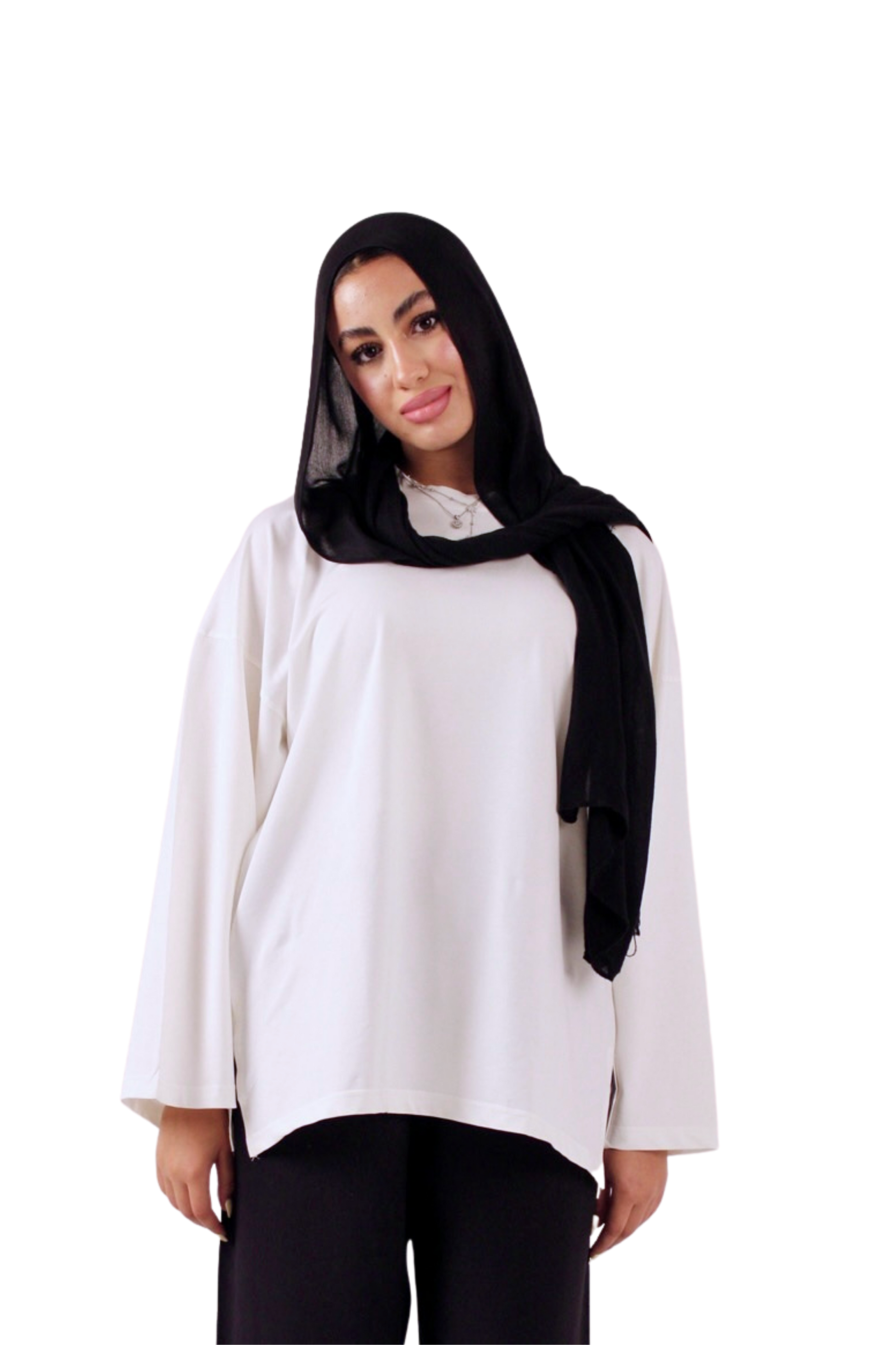White Long Sleeved Tshirt
